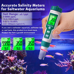 ORAPXI meter in pool showing fast on-site testing convenience