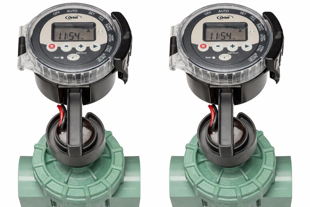 Orbit front view unit mounted outdoor showing durable design and easy access benefits