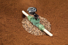 Orbit close-up valve connection detail with adapter showing quick retrofit benefit