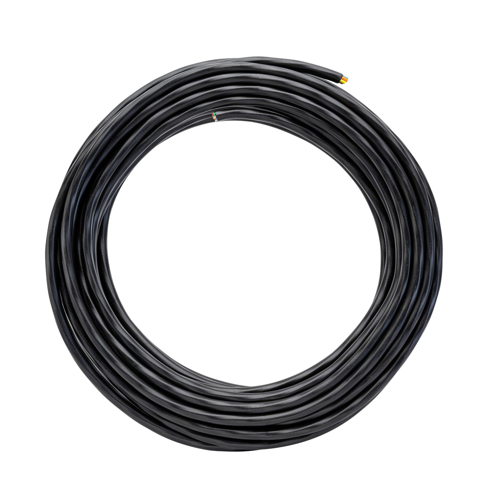 Orbit 7-strand cable front packaging showing length and gauge, ensuring correct product choice