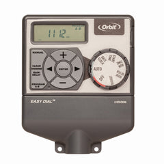 Orbit Easy Dial front panel view showing dials and buttons for fast programming benefits