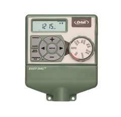 Orbit front panel showing dial controls and display for quick setup