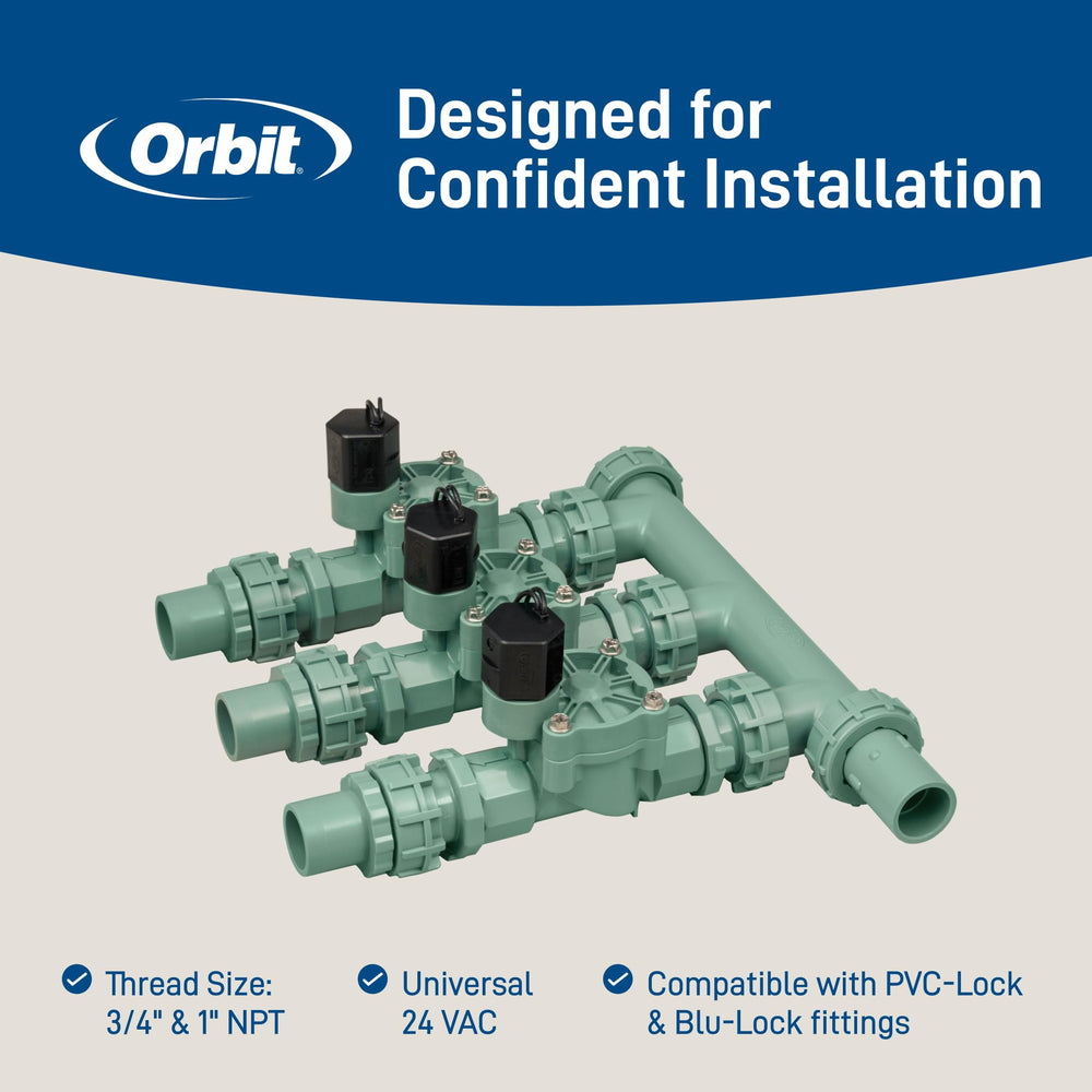 Orbit scale comparison with tools showing compact footprint for easy placement and servicing