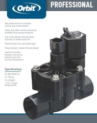 Orbit Pro L-Series close-up of internal scrubber filter for reduced clogging and better flow