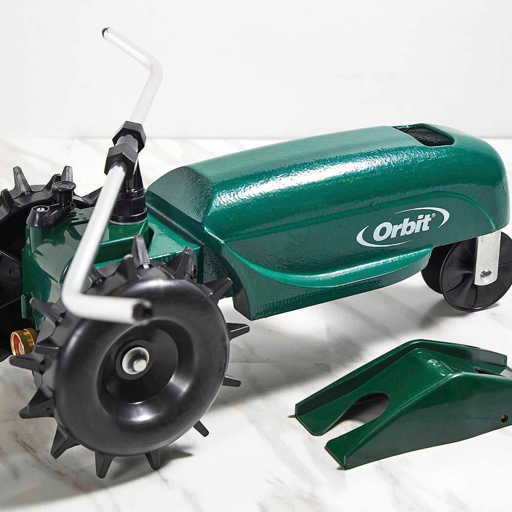 Orbit cast-iron body close-up highlighting durability and long-lasting performance