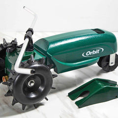 Orbit cast-iron body close-up highlighting durability and long-lasting performance