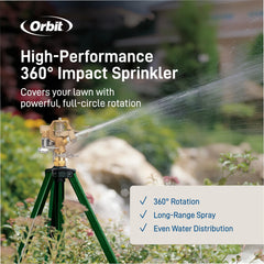 Orbit tripod height adjustment, showing easy elevation between 22 and 48 inches