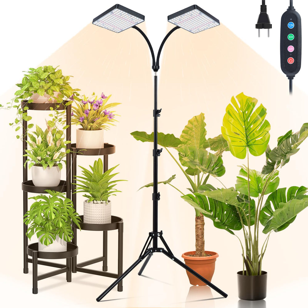 Orchbloom front view showing dual heads and bright, even coverage