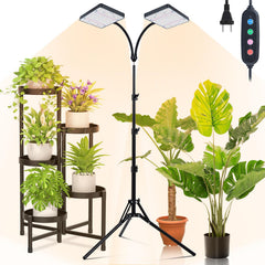 Orchbloom front view showing dual heads and bright, even coverage
