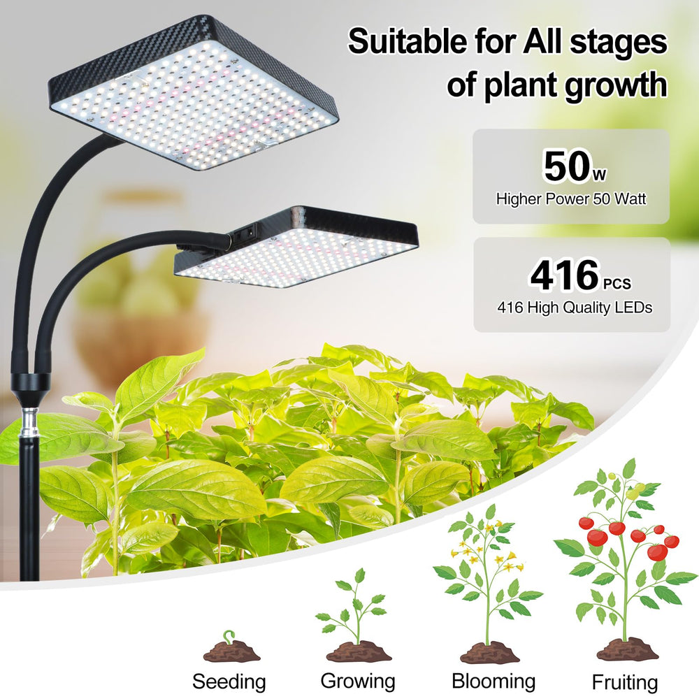 Orchbloom adjustable stand demonstrating height range and reach advantage