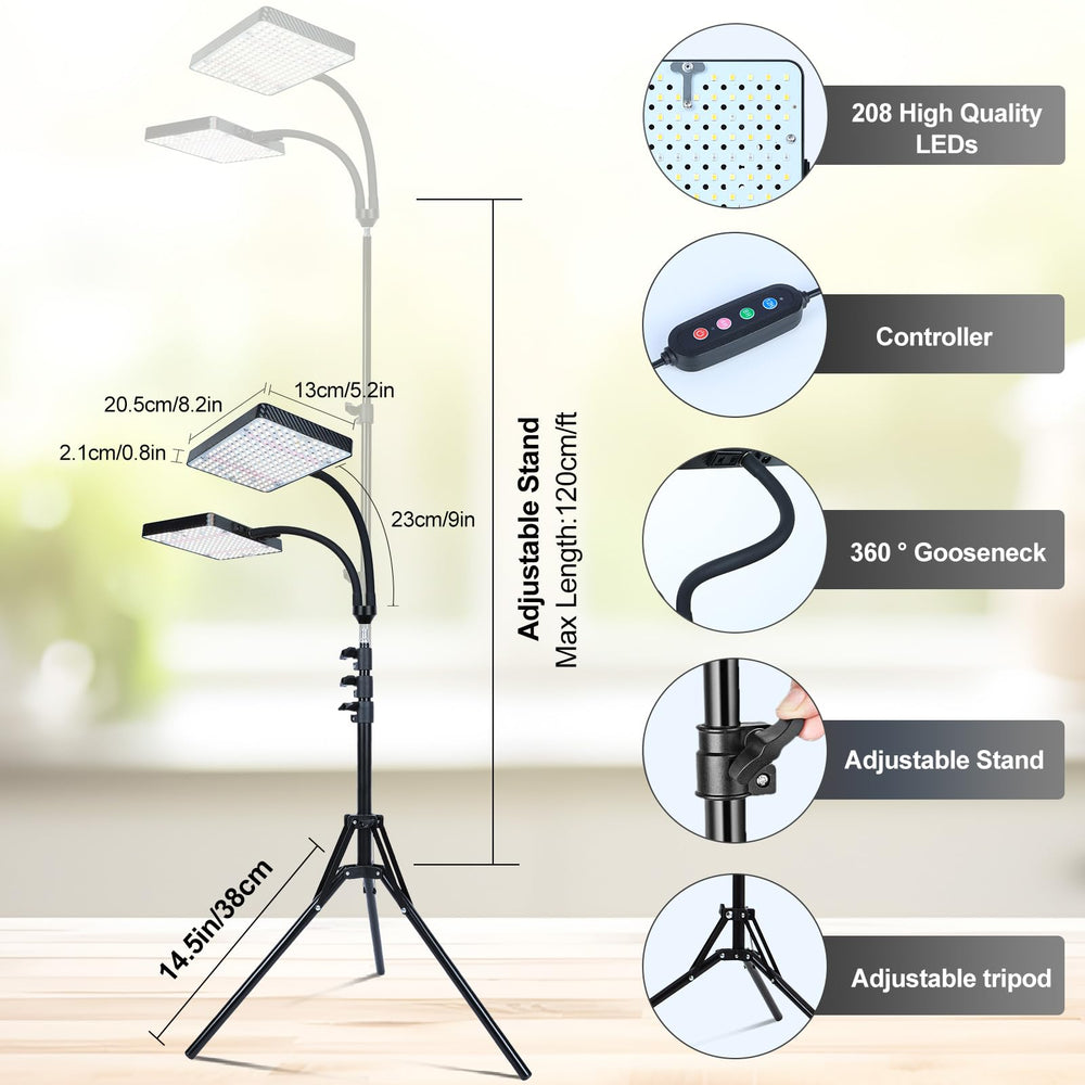 Orchbloom timer controls close-up offering hands-free automatic scheduling