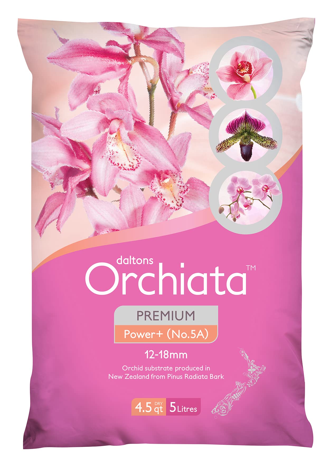 Orchiata front-of-bag showing brand and product ready to use benefits
