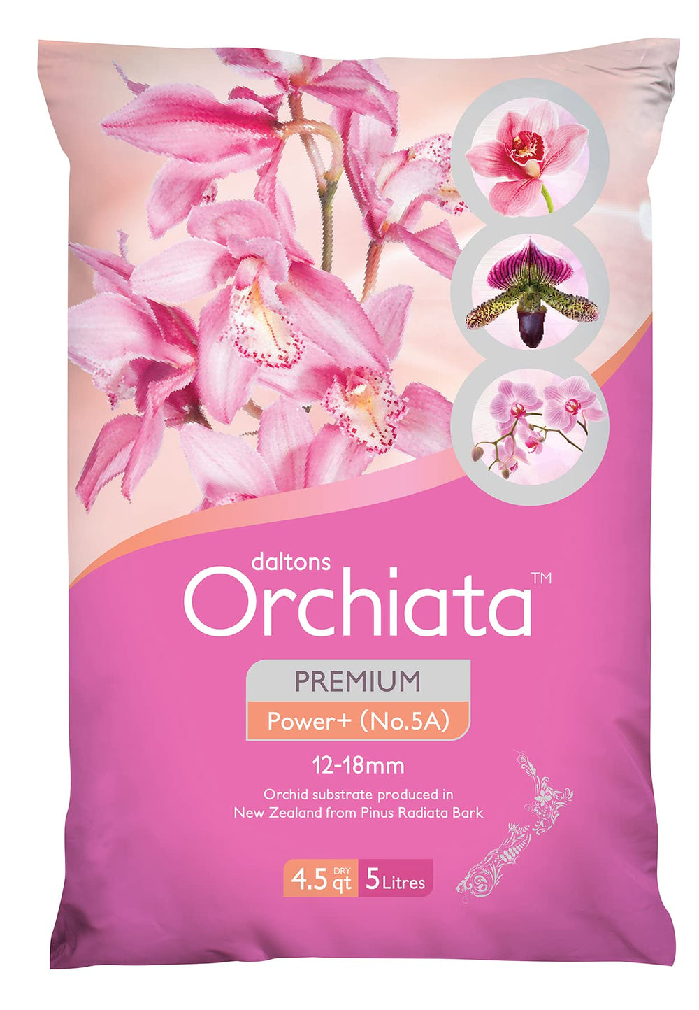 Orchiata front-of-bag showing brand and product ready to use benefits