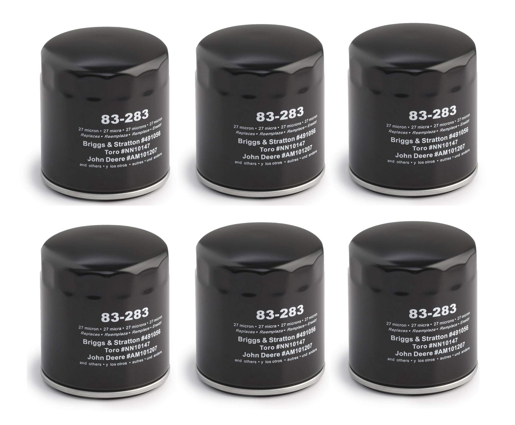 Oregon oil filter 83-283 front packaging showing brand and fit information for fast identification