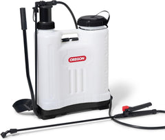 Oregon front view of backpack sprayer showing straps and comfort fit benefiting wearability