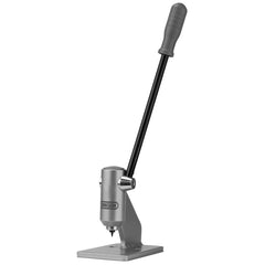 Oregon chain breaker anvil and interchangeable punches close-up for precise rivet removal