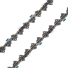Oregon close-up of cutters and teeth, detailed view for sharpness and cutting efficiency