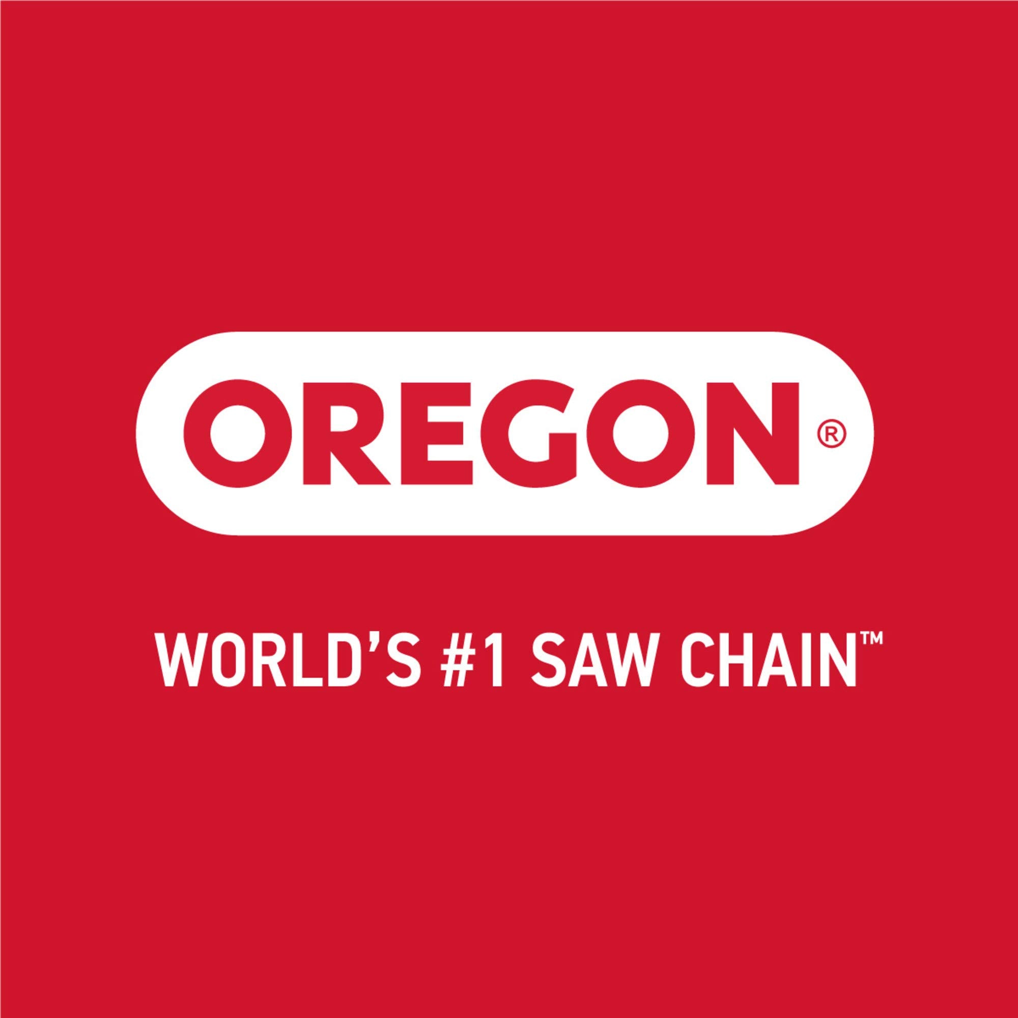 Oregon close-up of chain teeth showing precise cut and durability