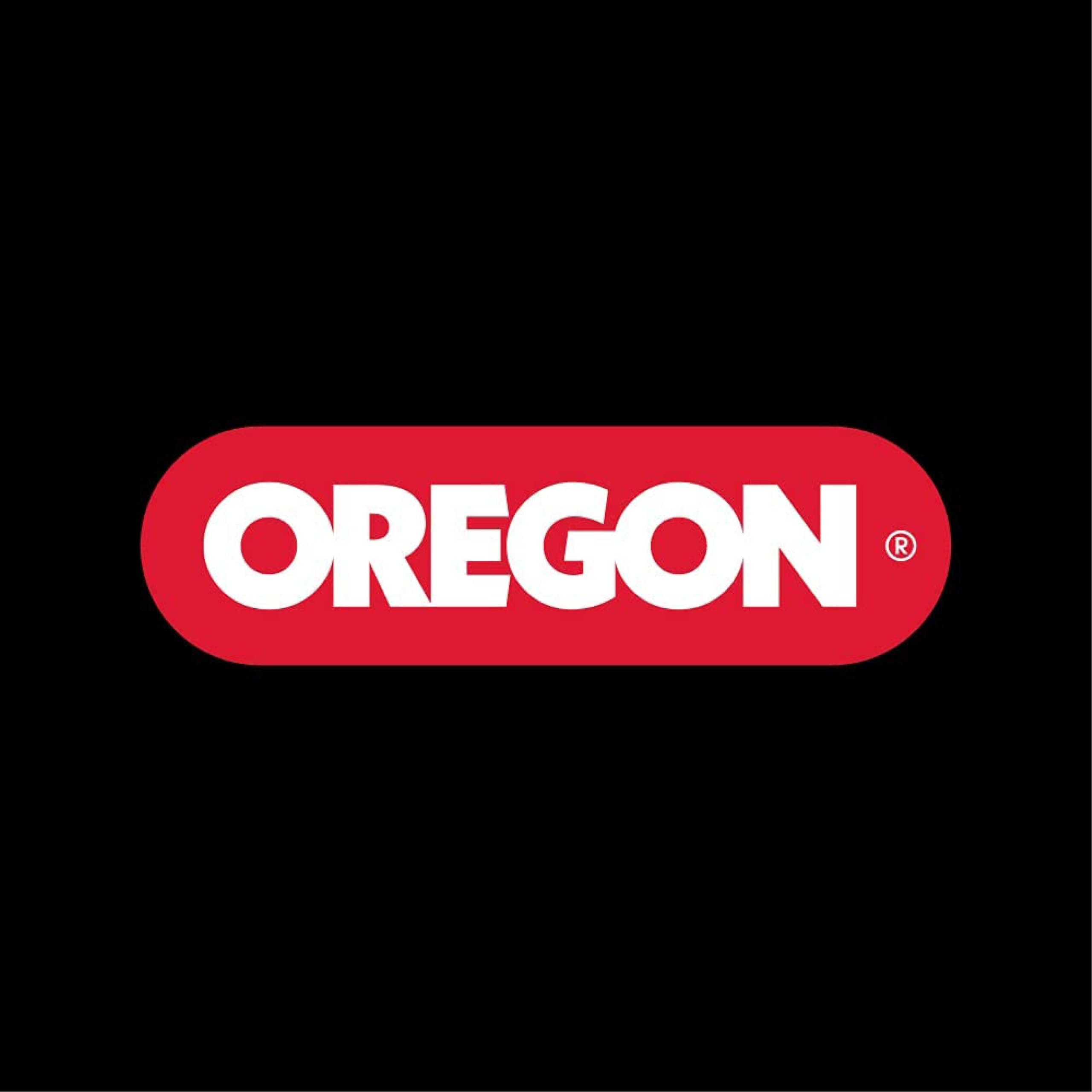 Oregon chain displayed in garage tool setup showing ready-to-use convenience