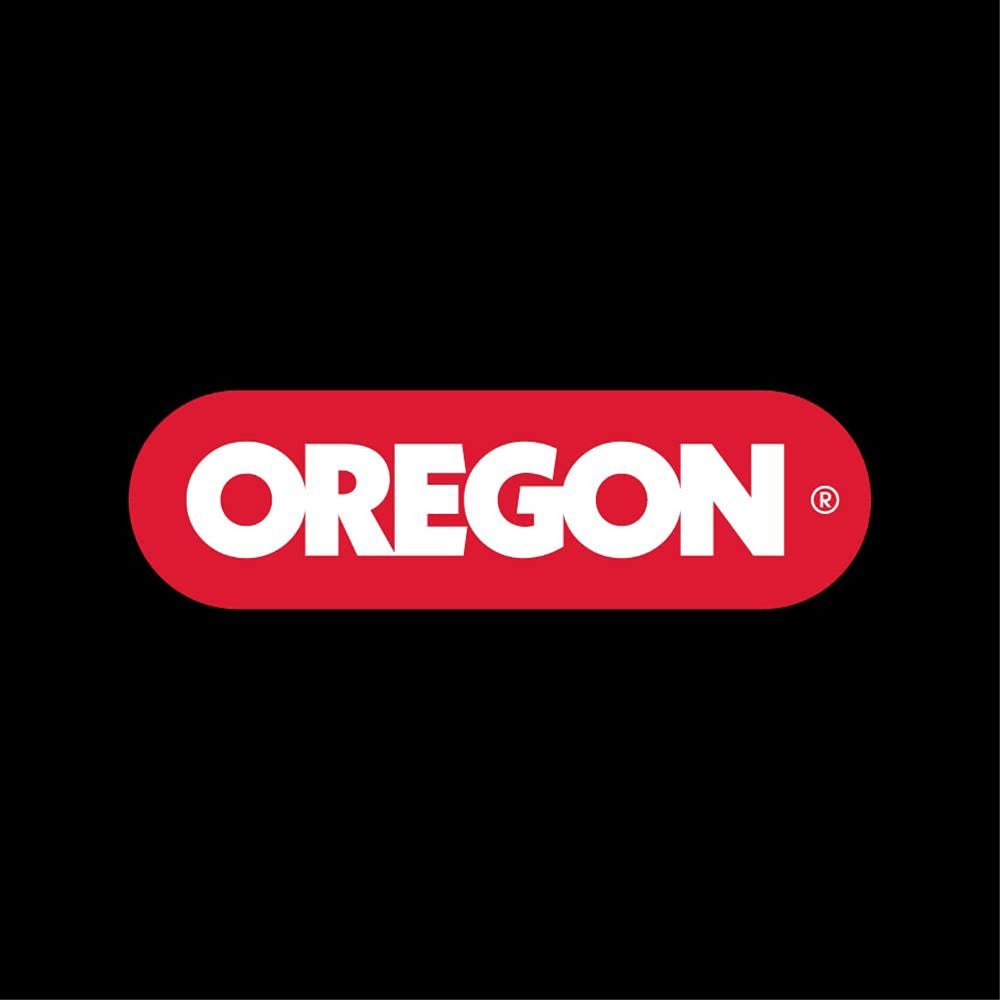 Oregon chain displayed in garage tool setup showing ready-to-use convenience