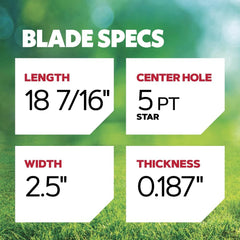 Oregon Gator G3 close-up of cutting edge, precision sharpened for cleaner cuts
