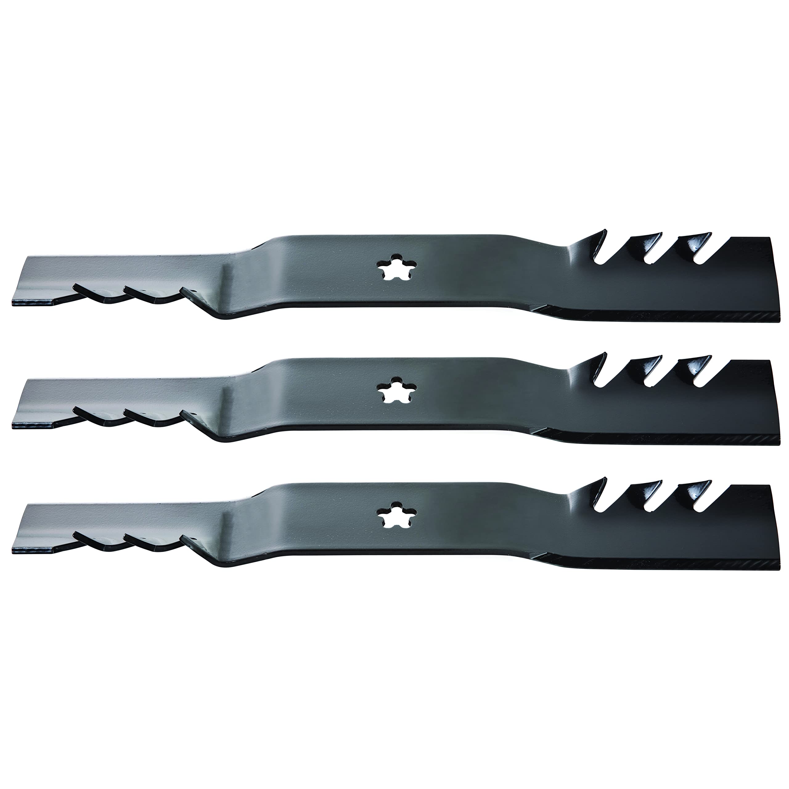 Oregon Gator G3 front view showing three blades and packaging, durable replacement