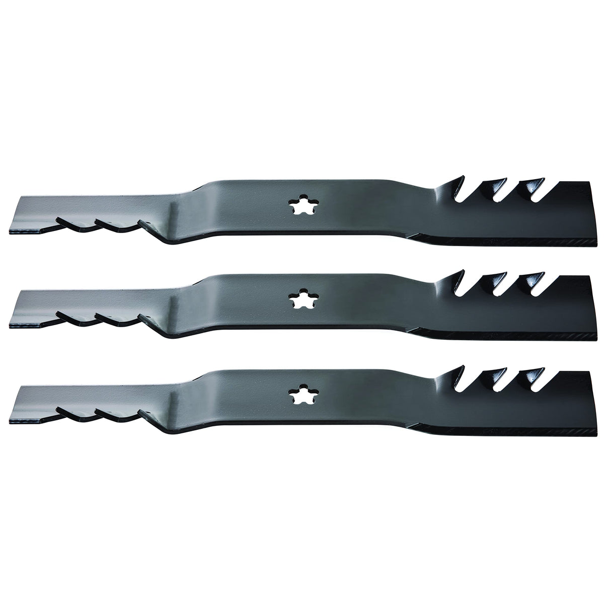Oregon Gator G3 front view showing three blades and packaging, durable replacement