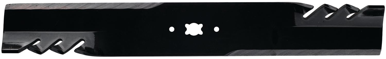 Oregon Gator G5 front view showing full 21 inch blade and bow-tie center for easy fit