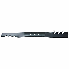 Oregon Gator Mulcher blade front view showing cutting edge and balanced design for cleaner mulching