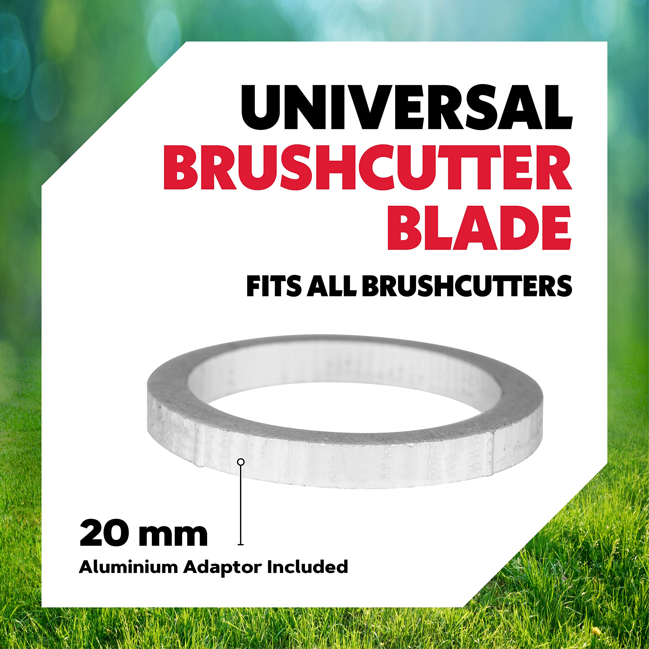 Oregon blade cutting brambles demonstrating efficient shredding performance