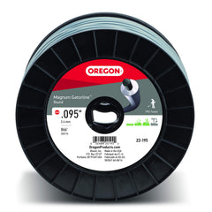 Oregon Magnum Gatorline carrete frontal mostrando longitud y ahorro