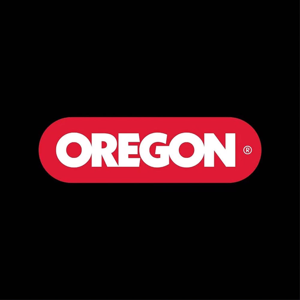 Oregon Magnum Gatorline spool on jobsite shelf showing long-life supply advantage