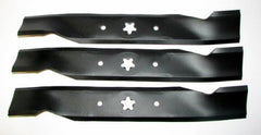 Oregon three-blade front view showing fit and clean cutting performance