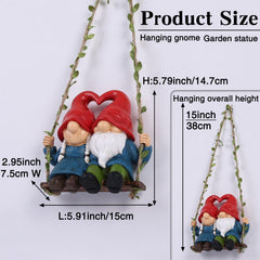 orenm couple gnomes heart hats detail showing romantic charm