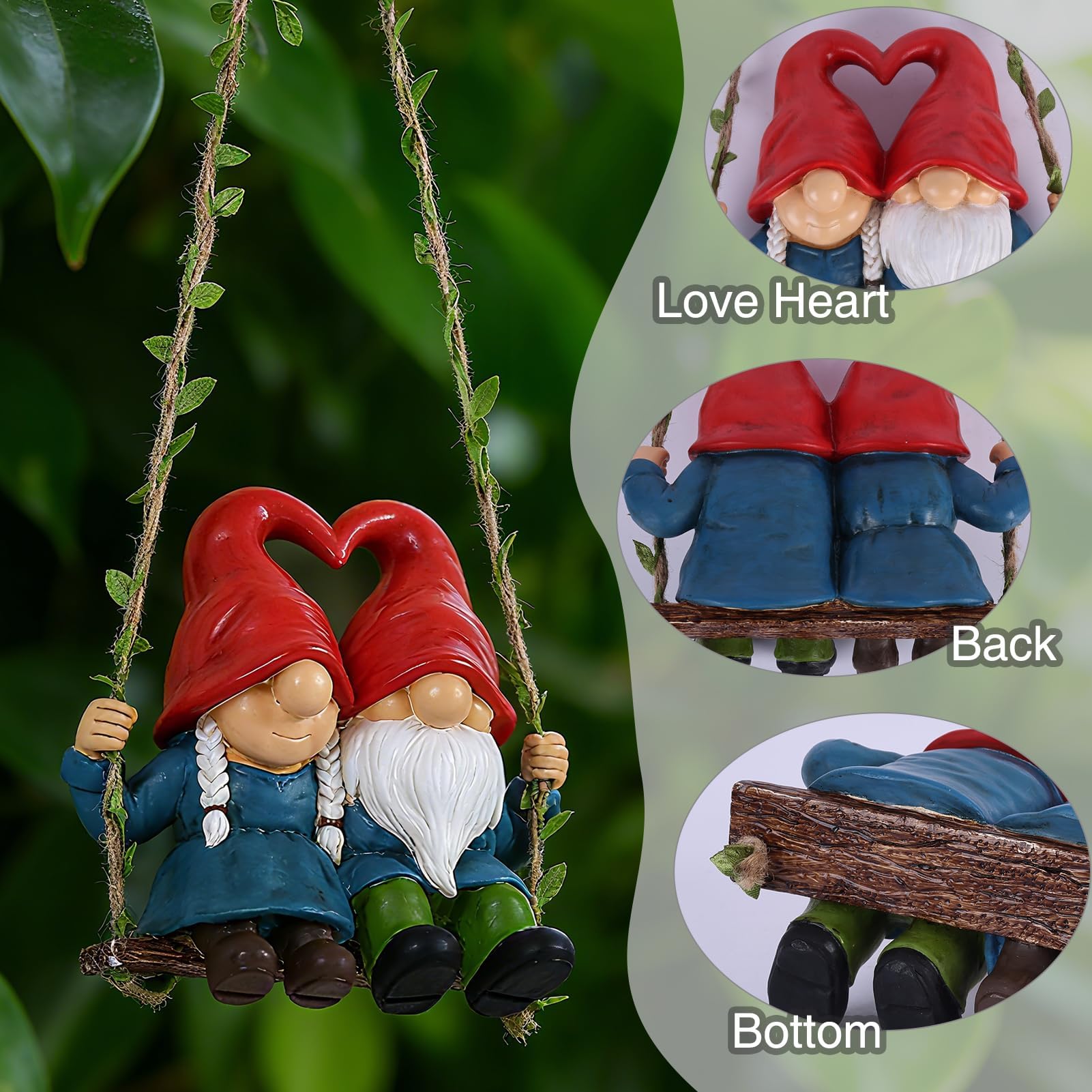 orenm jute rope faux vine hanger illustrating easy hanging support