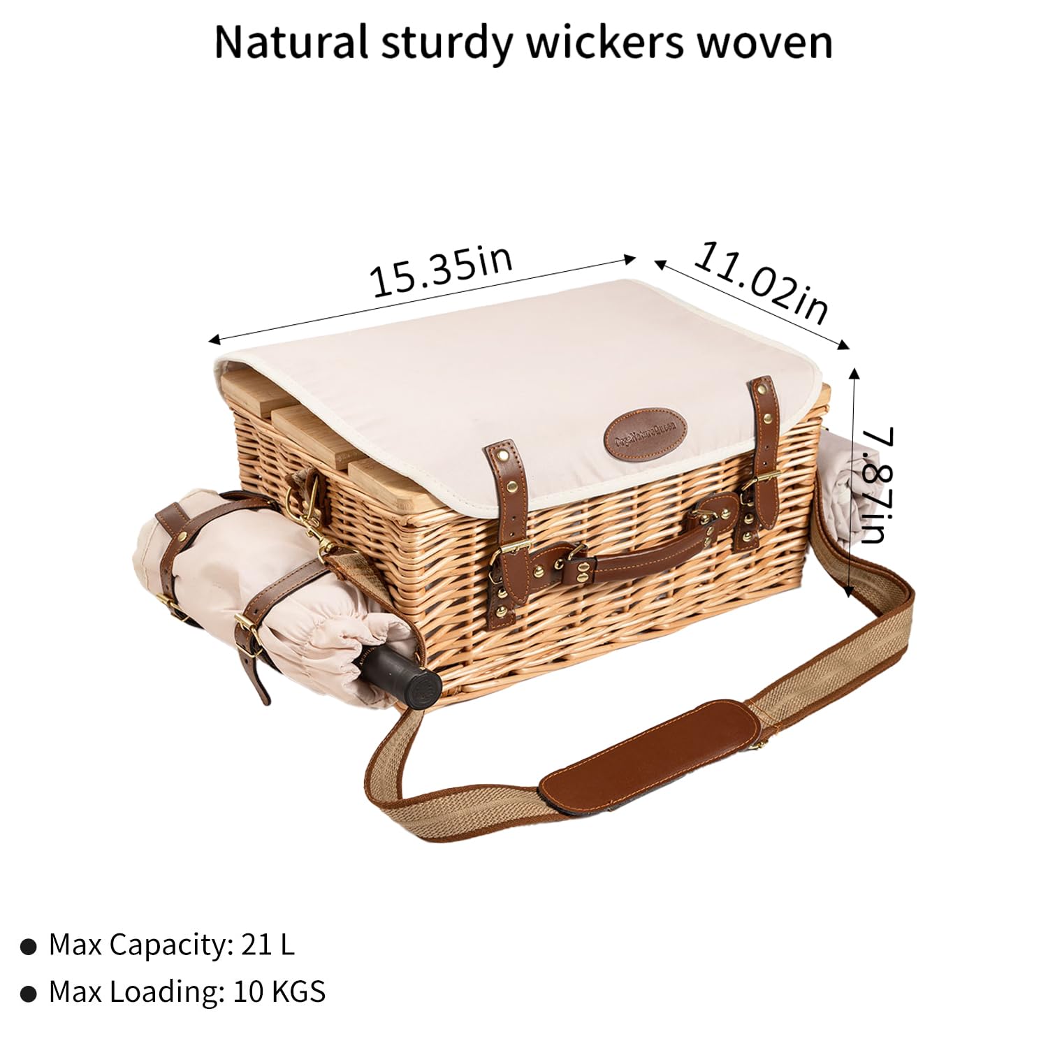 OrgaNatureQueen foldable table set up outdoors, provides a stable dining surface