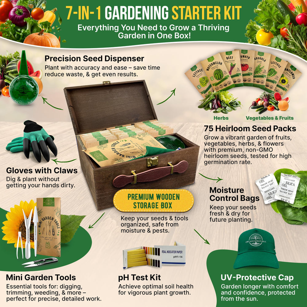 Organo Republic gardening gloves with claws close-up for easier digging and planting