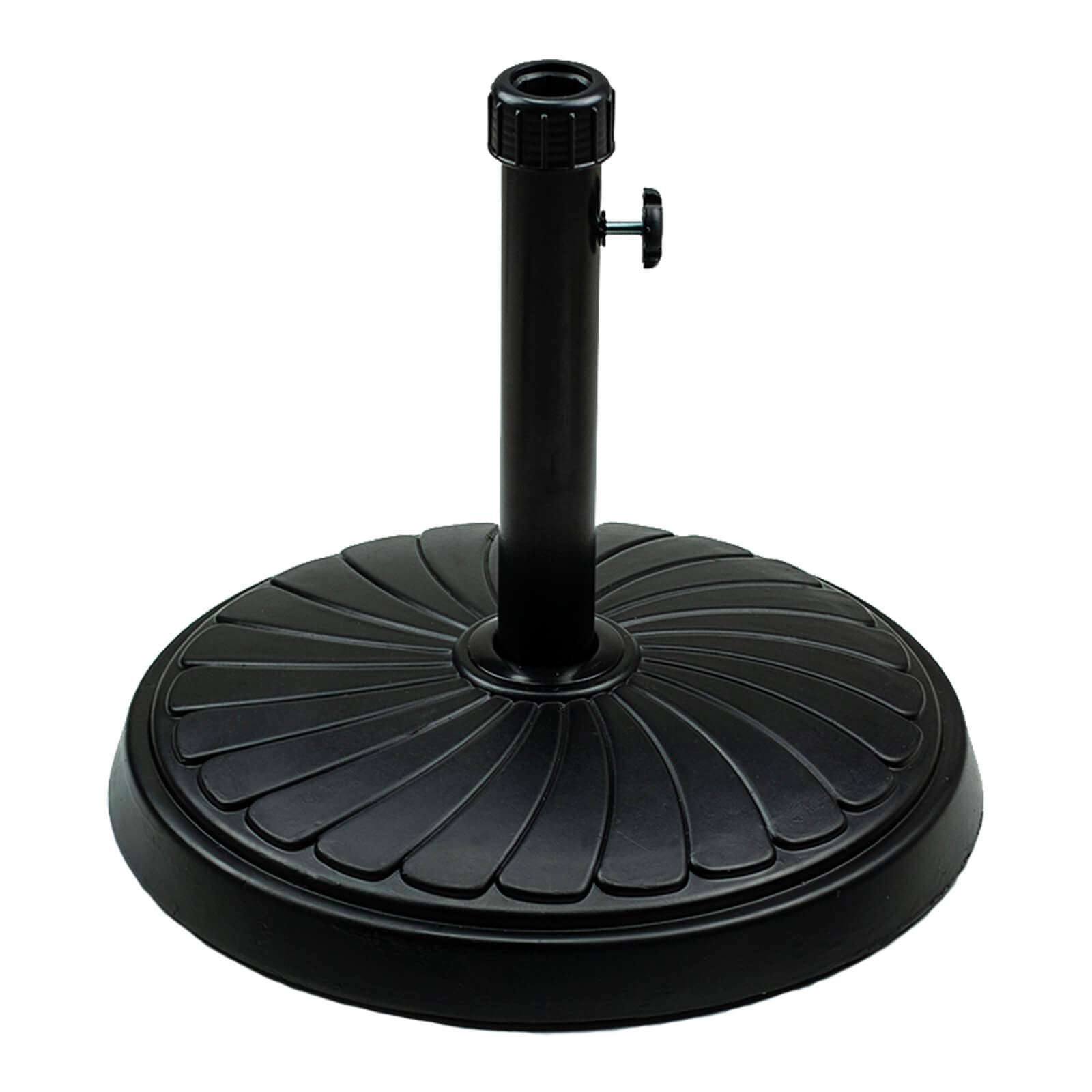 Orgrimmar umbrella base front view showing stable round design and charm