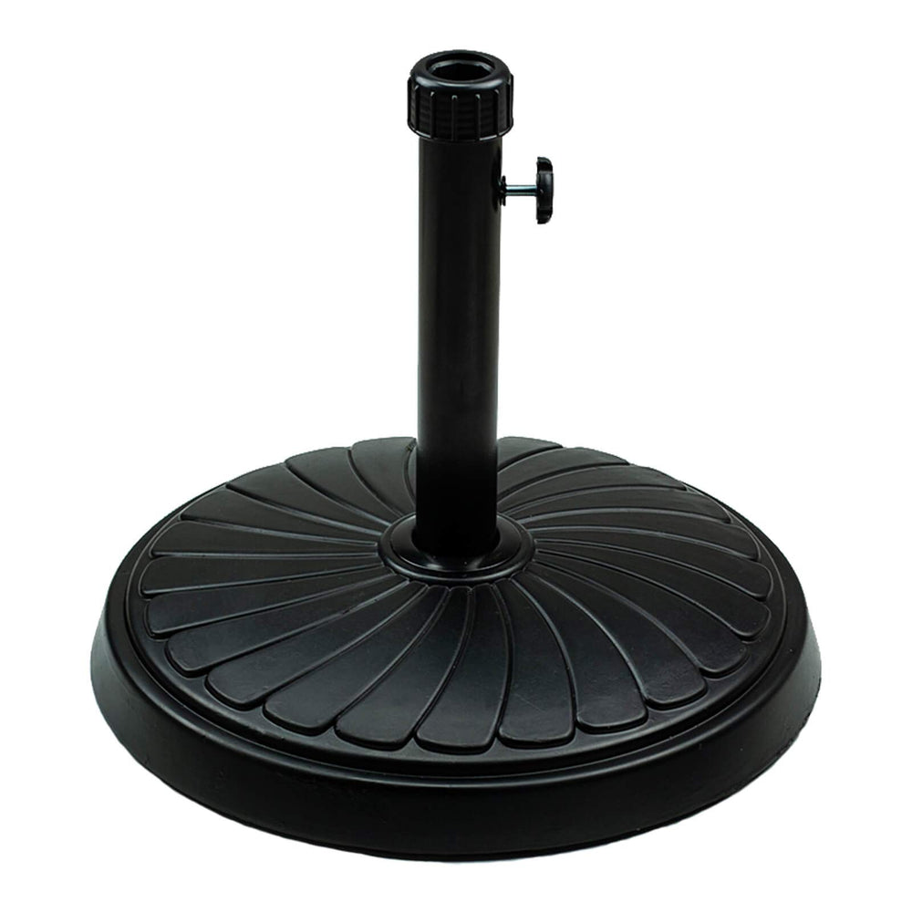 Orgrimmar umbrella base front view showing stable round design and charm