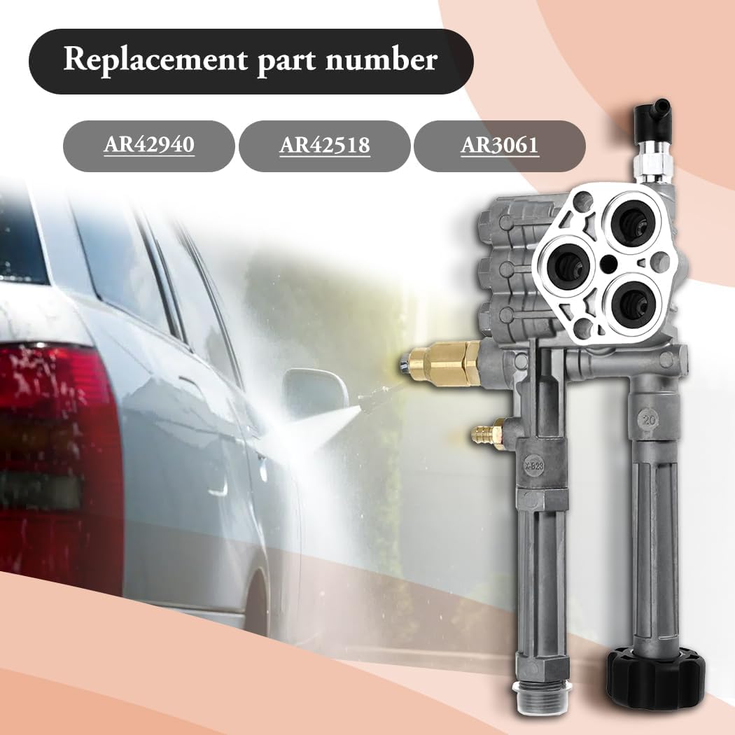 Oriental Power internal valves and check valve detail highlighting restored pressure performance