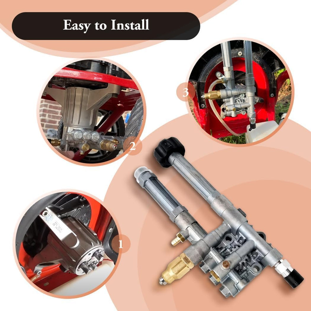 Oriental Power packaged kit contents laid out showing complete parts for fast installation