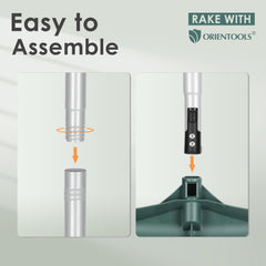 ORIENTOOLS PBT bristles detail showing durable fibers that lift hair safely