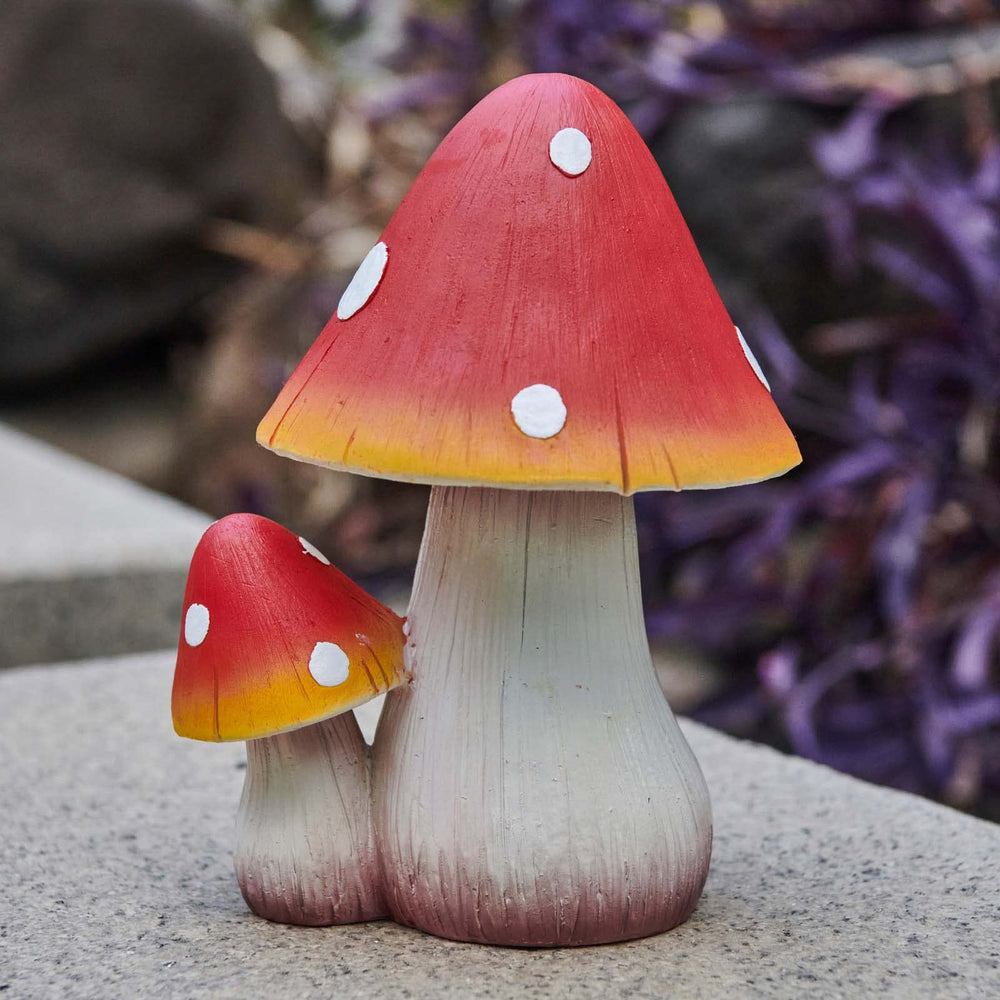 ORIGARDEN close-up of mushroom texture highlighting hand-painted detail and realism