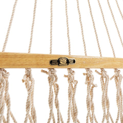 Original Pawleys Island zinc-plated hardware detail showing rust-resistant connection points