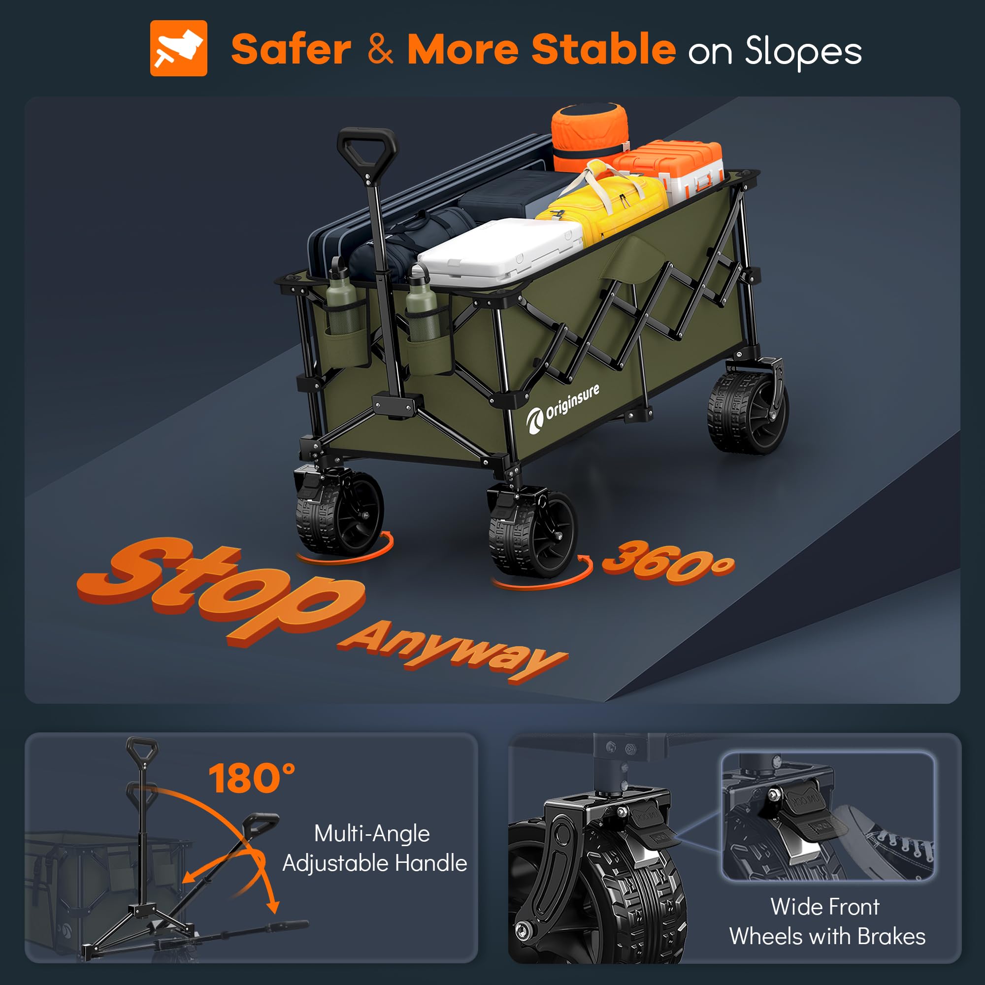Originsure at beach and park demonstrating rugged outdoor versatility