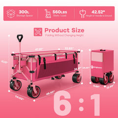 Originsure folded compact in car trunk for space-saving transport
