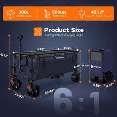 Originsure folded compact in car trunk for convenient transport and storage
