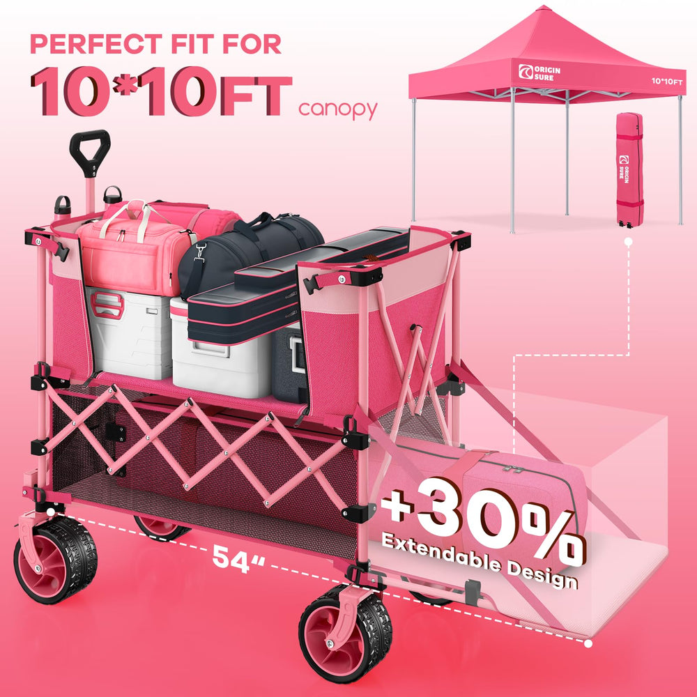 Originsure adjustable rebound handle and patented steering for stable control