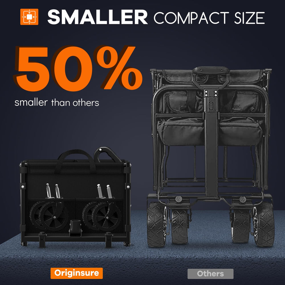 Originsure size comparison with ruler showing dimensions and scale