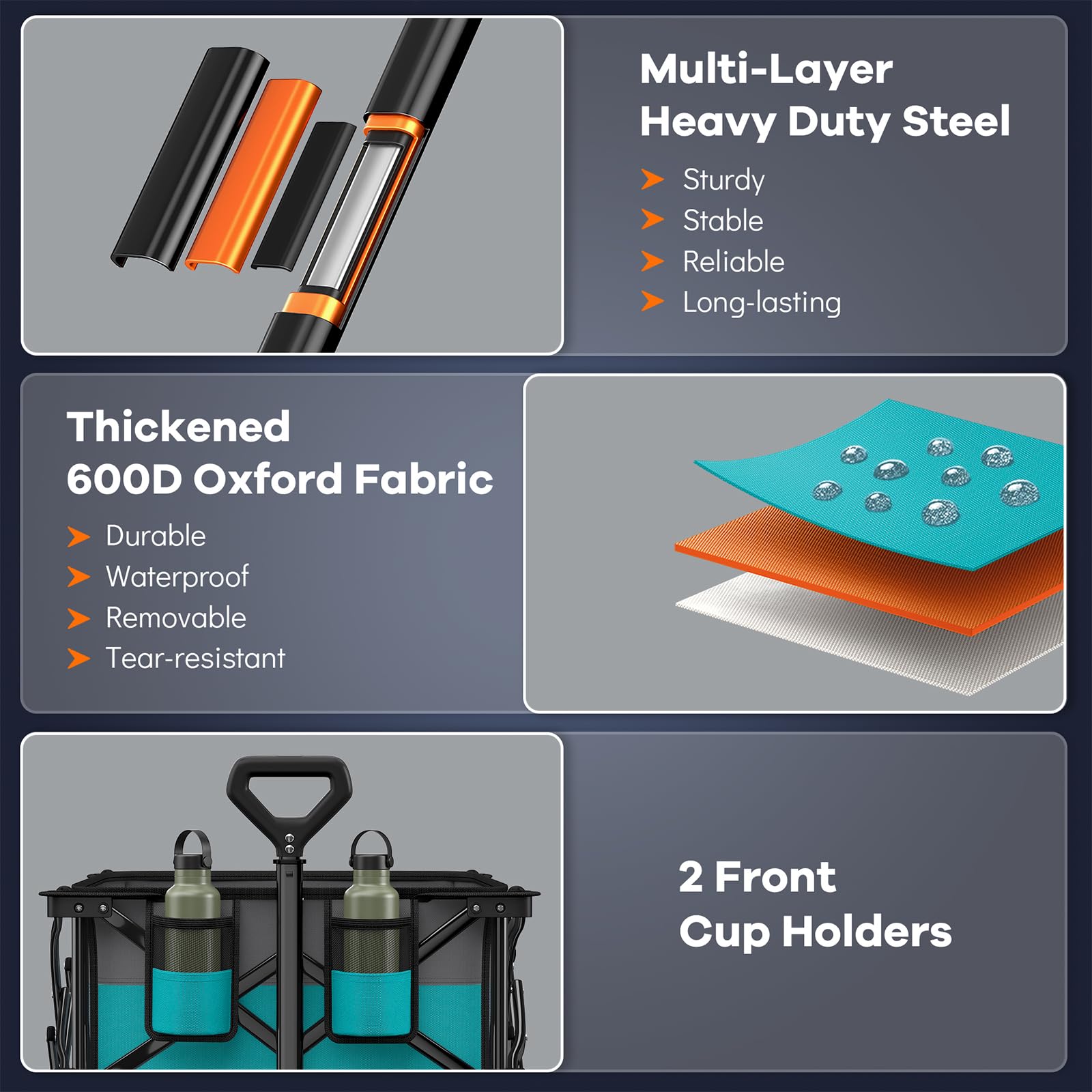 Originsure next to a cooler showing scale and large capacity benefit
